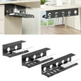 thumbnail image 2 of Convenient Cable Management Rack Practical Desk Cable Tray with Stable Support, 2 of 13