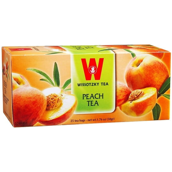 Wissotzky, Tea Peach Flavored 25pk