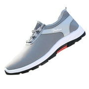 XZNGL New Men's Shoes Mesh Shoes Leisure Sports Shoes Are Breathable In Summer Shoe