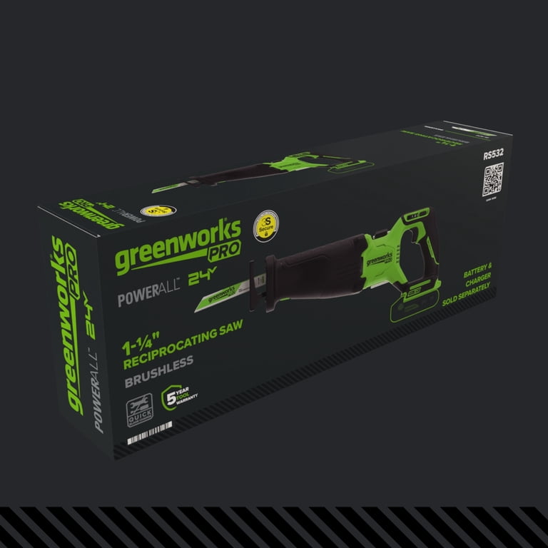 Greenworks Pro PowerAll 24V Reciprocating Saw photo 5