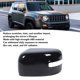thumbnail image 4 of Cubierta De La Tapa Del Espejo Lateral, Protección UV Negra, Resistente A Los Arañazos, Tapa Del Espejo Retrovisor Lateral Renegade 2015 2019, 4 of 7