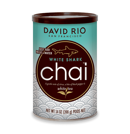 David Rio White Shark Chai, Powdered Tea, 14 Oz