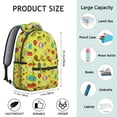 thumbnail image 6 of Sushi Time Students Backpack Japanese Food Sushi Roll School Bag with Cartoon Kawaii Design, Lightweight and Wear-Resistant, 6 of 6