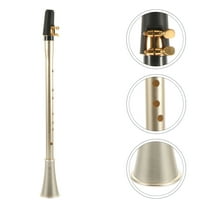 ifundom Golden Beginner Clarinet Lightweight Wind Instrument Ideal for Students and Beginners