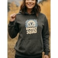 thumbnail image 2 of Monster Mash Halloween Hoodie for Men and Women, Unisex Pullover Hooded Sweatshirt, Comfortable Cotton Poly Blend, Casual Seasonal Outfit, 2 of 5