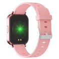 thumbnail image 2 of Reloj de pulsera inteligente Q18 Monitoreo de la salud del sueño de la presión arterial del ritmo cardíaco, rosa, 2 of 5