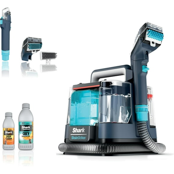Shark StainStriker Portable Carpet & Upholstery Cleaner – PX200C – Navy – Open Box (Canadian Edition)