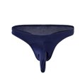thumbnail image 2 of Underwear for Men Mens Solid Color Briefs Fashion Underwear Personalized Low-Waist Hoop Panties Buttock Covering Briefs Mens Underwear Briefs, 2 of 4