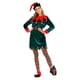 thumbnail image 3 of Traje de duende navideño para mujer, ambiente de fiesta de bar, ropa navideña para mujer de varios tamaños, 3 of 5