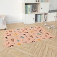 thumbnail image 4 of Numbers Colorized Peach Kids Play Mat, 4 of 5