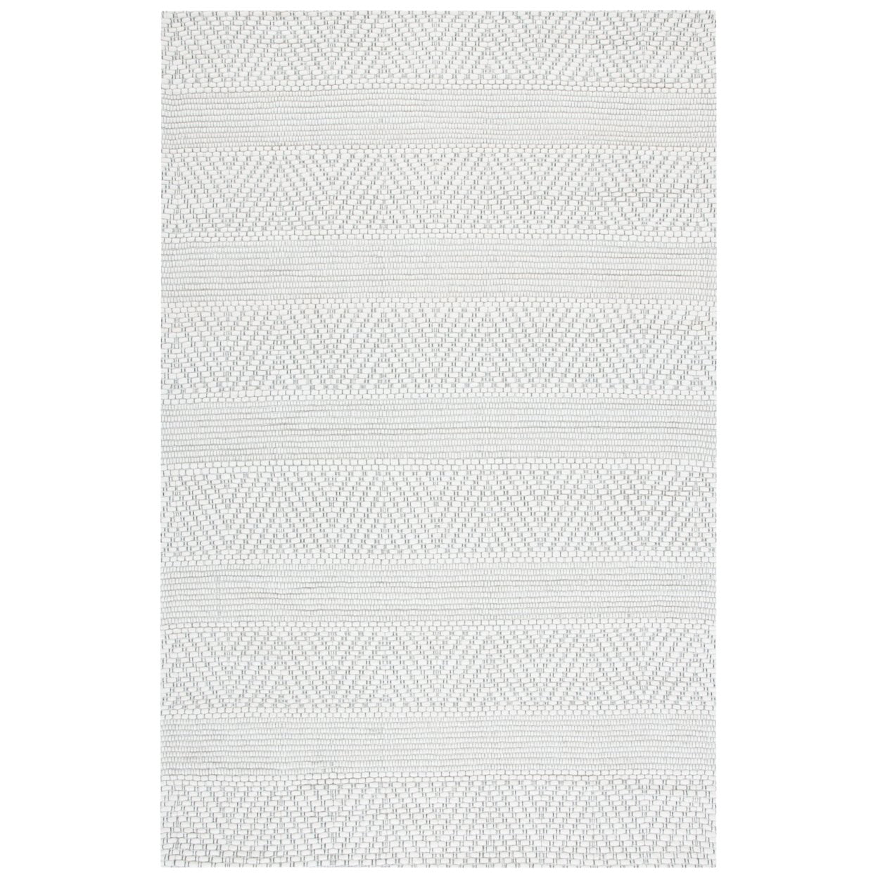 SAFAVIEH Marbella Keeleigh Diamond Area Rug, Ivory, 6' x 9'