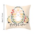 AdXKenry Body Pillow Case Easter Throw Pillow Covers Cartoon Easter