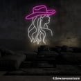 thumbnail image 4 of Glowneon Abstract Woman Neon Sign, Cowboy Woman Shape Body Led Sign, Woman Body Decor, 4 of 5
