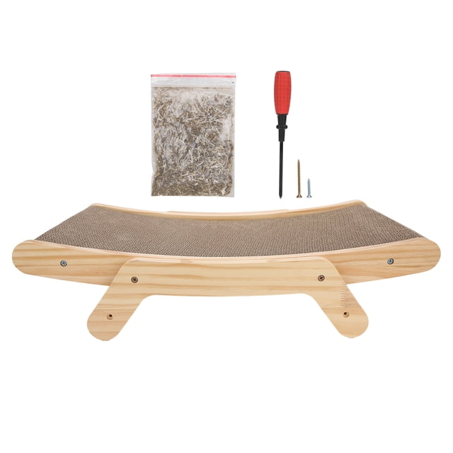 Cartón Corrugado Para Gatos, Papel Corrugado Para Gatos, Duradero, No Tóxico Para Gatos ANGGREK Cat Sleeping Bed