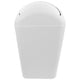 thumbnail image 3 of Cubo de basura delgado de plástico con tapa abatible - Contenedor de basura para espacios reducidos con tapa para baño, cocina, 8 l, 3 of 6