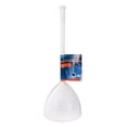 thumbnail image 3 of New Plumb Craft Toilet Plunger Drain Plunger with White Twist Caddy Storage Holder, 3 of 9