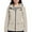 Beige, variant on WTOBBY Women's Waterproof Hiking Jacket Short Windbreaker Hooded Lightweight Outdoor Rain Coat Solid Color Trail Running Outerwear with Ventilation for Active Sports,Beige L