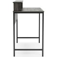 thumbnail image 6 of Signature Design by Ashley Casual Freedan 37" Home Office Desk, Grayish Brown, 6 of 9
