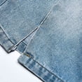 thumbnail image 5 of LYMAYTER ‌ Young Women Summer Denim Skirt Mid-Length Knee-Length‌ for Teens Girls 5-14Y, 5 of 8