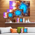 thumbnail image 3 of Multi Color Exotic Flower Petals - Floral Canvas Art Print, 3 of 4
