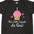 thumbnail image 4 of Inktastic 1st Birthday Cupcake Girls Cute Girls Baby Bodysuit, 4 of 5