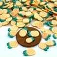 thumbnail image 2 of Pineapple Slice Shape Glitter Confetti (1oz = 28g), 2 of 2