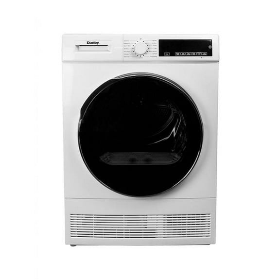 Danby Products B3167573 Compact Condensing Sensor Dryer with Stacking Kit - 4 cu. ft. - 240 V - White