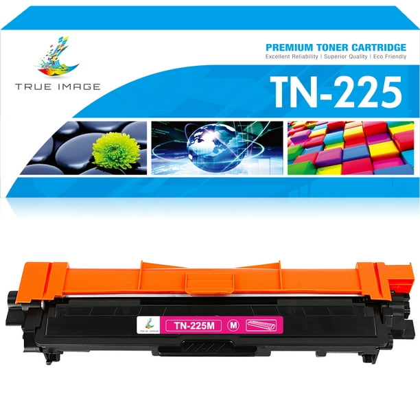 Svin Descent pels True Image 1-Pack Compatible Toner Cartridge for Brother TN-225 TN-225M  Work With HL-3140CW 3142CW 3150CDW 3170CDW MFC-9130CW 9330CDW 9140CDN DCP- 9020CDW Printer Ink(Magenta) - Walmart.com