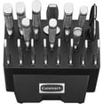 thumbnail image 4 of Cuisinart C77SS-19PA Normandy 19 Piece Cutlery Block Set, Stainless Steel Ashwood Black, 4 of 5