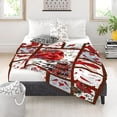 thumbnail image 2 of Yibo Cat Cute Animals Orange Yellow Star Blanket Flannel Soft and Comfortable Anti-static Bed Sofa Blanket, 2 of 8