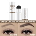 thumbnail image 3 of Waterproof Eyebrow Stencils, Reusable Makeup Brow Stencils, Brow Powder Stencils, Eyebrow Pen Brush Kit, 1-Step Brow Stencils Shaping Kit with 10 Eyebrow Stencils, 3 of 14