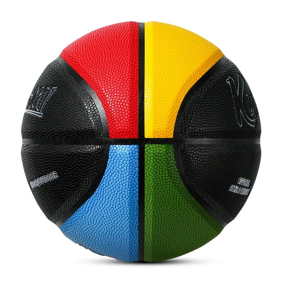 Kuangmi Olympic Color Basketball Size 5 Suitable for Young Men and Women Indoor Outdoor