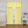 thumbnail image 6 of Eclipse Kids Microfiber Blackout Rod Pocket Curtains, Solid Thermaback Curtains (1 Panel), 42 In wide x 63 In long, Yellow, 6 of 7
