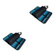 thumbnail image 1 of Riwesomey Tool Pouch Bag Professional Bags Portable Storage Roll Tools Pouch Foldable Up Organizer Adjustable Holder Belt 2piezas, 1 of 6