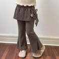 thumbnail image 2 of 1-2 Years Toddler Cargo Pants for Girls Y2K Clothing High Waisted Travel Streetwear Casual Pants with Pockets, 2 of 5