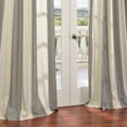 thumbnail image 7 of Exclusive Fabrics & Furnishing Del Mar Linen Blend Stripe Curtain 96-in 50-in, 7 of 7