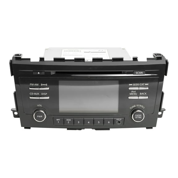 Restored 2013-15 Nissan Altima AM FM XM Ready Aux Single Disc CD MP3 Player 281853TA0C (Refurbished)