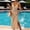 Khaki, variant on Beach Cover Ups for Women Summer 2026 Trendy Metal Bow Decoration Casual Solid Color Tie-Back Crochet Knit V Neck Side Slit Swimsuit Cover Up Black Free Size