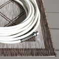 thumbnail image 3 of SAFAVIEH Courtyard Sheeva Diamond Indoor/Outdoor Area Rug, Beige/Brown, 5'1" x 7'6", 3 of 11