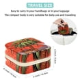 thumbnail image 5 of Coconut Jujube Tree Travel Portable Square Earring Holder with Necklace Holder, Storage Box, and Travel Organizer - Ideal for Girls and Women, 5 of 6