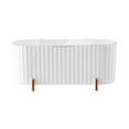 thumbnail image 2 of Organizador De Almohadillas De Algodón Con Tapa Para Encimera De Escritorio Hogar Blanco SM SunniMix Soporte para almohadillas de algodón, 2 of 8