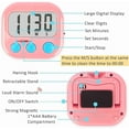 thumbnail image 4 of Classroom Timers for Teachers Kids Large Magnetic Digital Timer 2 Pack, 4 of 10