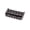 Black Nickel, variant on KD By AxLabs 6-String Hardtail Bridge - String-Through-Body, 3-Screw Mount