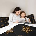 thumbnail image 5 of Feelyou Leopard Print Stars Twin Comforter Sets, Fashion Cartoon Bedding Set, 2 Pieces, 5 of 8