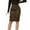 A-Green2, variant on XIAONU Womens Leopard Midi Pencil Skirt Stretchy Bold Retro Work Skirt Formal Office Wear Daily Skirts