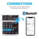 thumbnail image 4 of Interfaz de mezclador de sonido para DJ BOMGE de 4 canales con MP3 USB Bluetooth, 4 of 8
