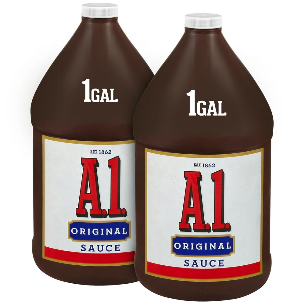 A.1. Original Steak Sauce, 2 ct Casepack, 1 gal Jugs