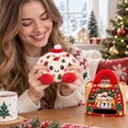 thumbnail image 3 of Christmas Mystery Plush Dumpling Squishy, Cute Stuffed Dumpling Squishy Plush Fidget Toy, Collectible Stress Relief Gift with Simulated Steamer & Fuzzy Handle,Christmas Stocking Stuffers, Home Decor, 3 of 3