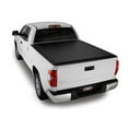 thumbnail image 2 of Fits 2007-2021 Toyota Tundra Truxedo Tonneau Cover 563701 Lo Pro QT; Soft Roll-Up Hook And Loop; Lockable Using Tailgate Handle Lock; Black; Vinyl, 2 of 5