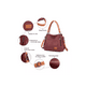 thumbnail image 3 of Bolso Multifuncional De Lona De Gran Capacidad Para Mujer, 3 of 4